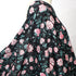 Artlux ~ 'Edith ~ Black | Pink' Luxury Cotton Lawn ~ Made in Italy